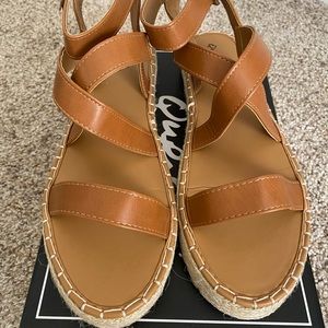 Qupid Espadrille Sandals. Size 10